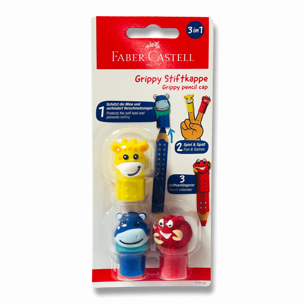 Násadky Faber-Castell Grippy Hello - 3 ks, blistr