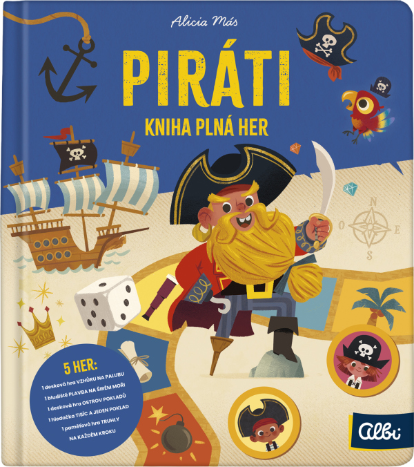 Piráti - Kniha plná her Albi