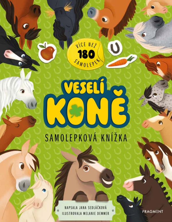 Samolepková knížka – Veselí koně