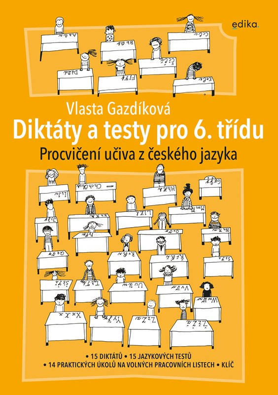 Diktáty a testy pro 6. třídu -  Vlasta Gazdíková