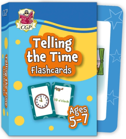 Telling the Time Flashcards for Ages 5-7