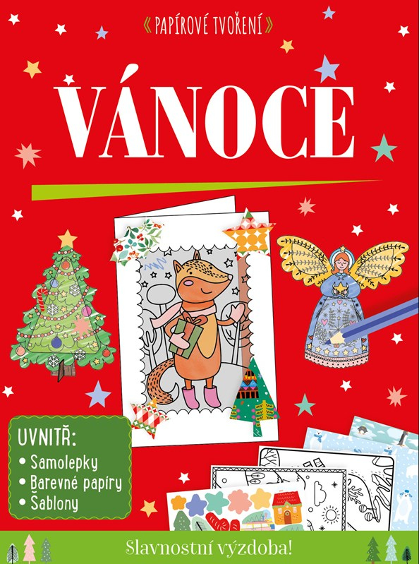 Papírové tvoření: Vánoce