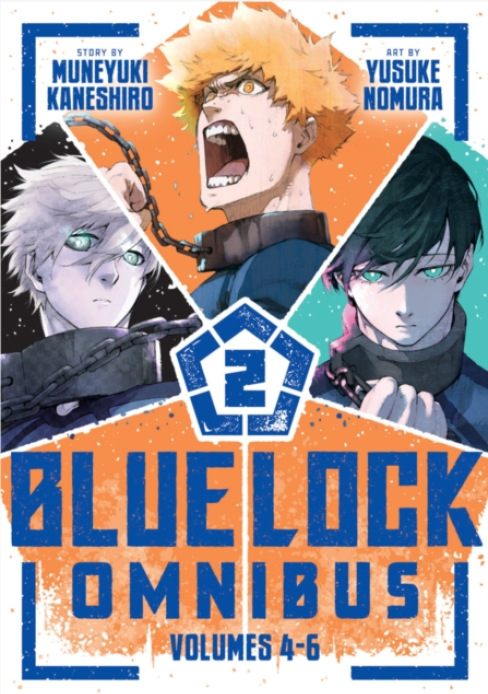 Blue Lock Omnibus 2 (Vol. 4-6) Kodansha Comics