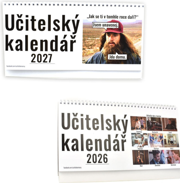 Učitelský kalendář, sběratelská sada 2026 a 2027