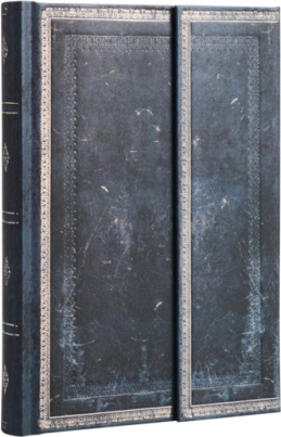 Inkblot (Old Leather Collection) Midi Unlined Journal (Wrap Closure) Paperblanks
