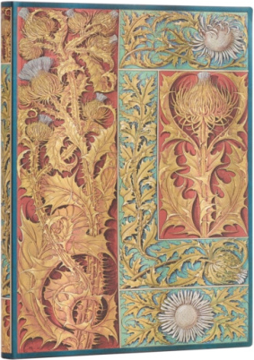 Wild Thistle (Vox Botanica) Midi Unlined Softcover Flexi Journal Paperblanks