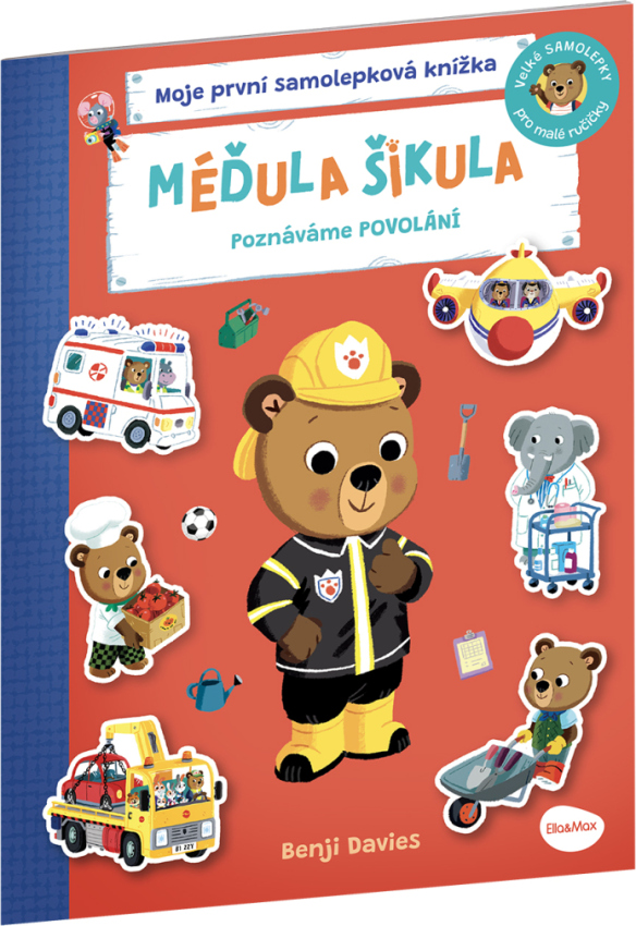 MÉĎULA ŠIKULA: POZNÁVÁME POVOLÁNÍ – Samolepková knížka
