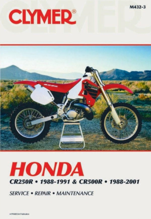 Honda CR250R (1988-1991) a CR500R (1988-2001) Motorcycle Service Repair Manual