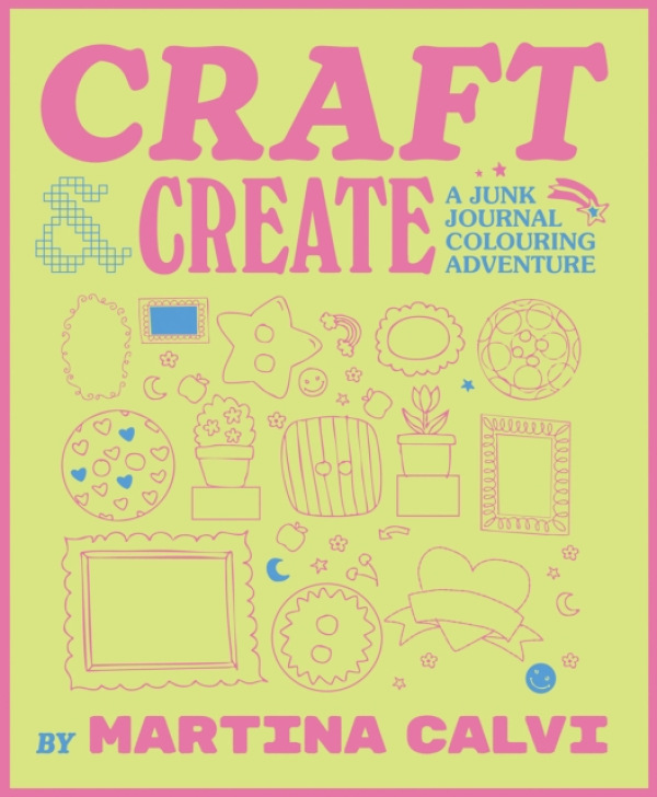 Craft a Create, A Junk Journal Colouring Adventure