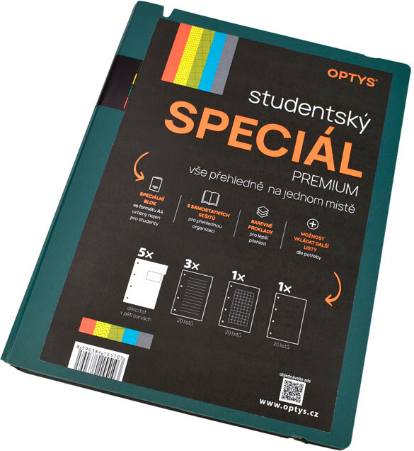 Studentský speciál Premium A4, 5 x 20 listů