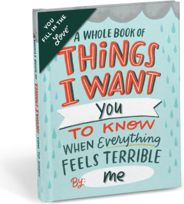 Em a Friends Feel Terrible Book Fill in the Love Fill-in-the-Blank Book a Gift Journal