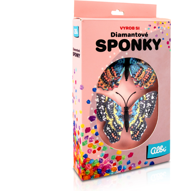 Vyrob si - Diamantové sponky
