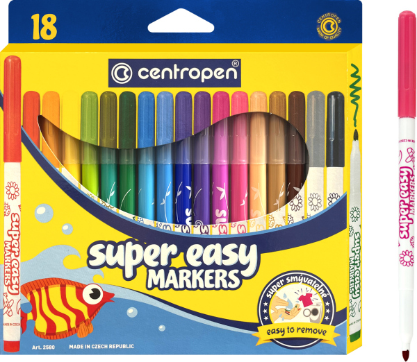 Fix CENTROPEN sada 2580/18 barev SUPER EASY