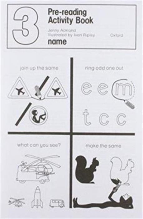 Pre-Reading Activity Books: Book 3