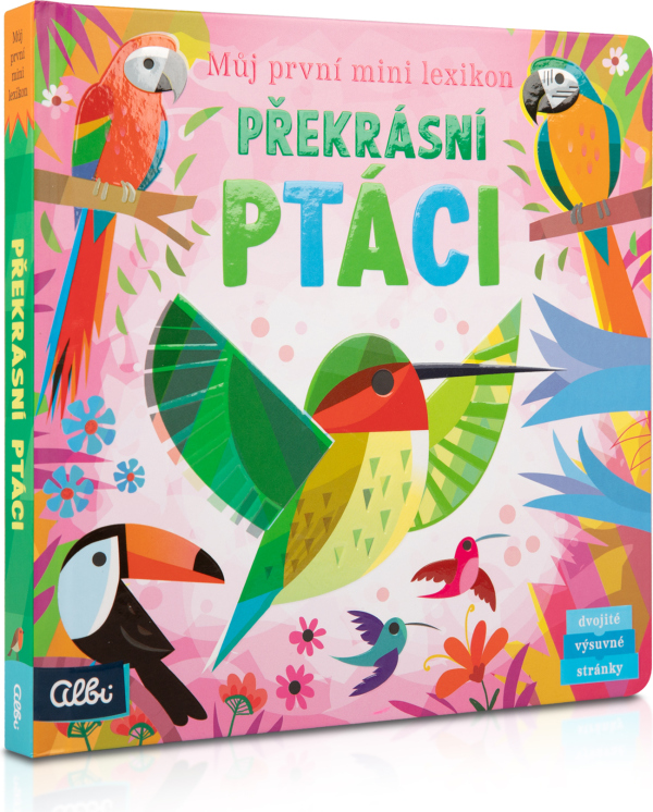 Dětská interaktivní kniha - Překrásní ptáci