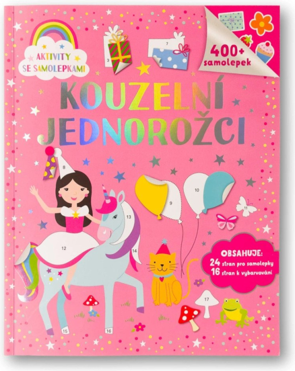 Kouzelní jednorožci 400 samolepek