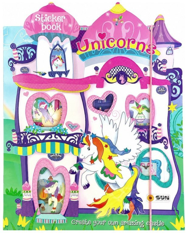 Unicorns - Sticker book