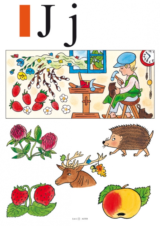 SOUBOR NÁSTĚNNÝCH OBRAZŮ k Živé abecedě