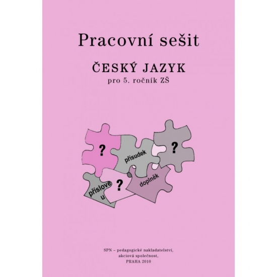 Český jazyk 5 pro základní školy Pracovní sešit