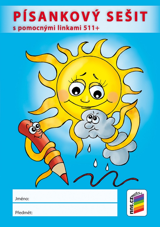 Sešit s pomocnými linkami 511+ (Nová řada) (S-11)