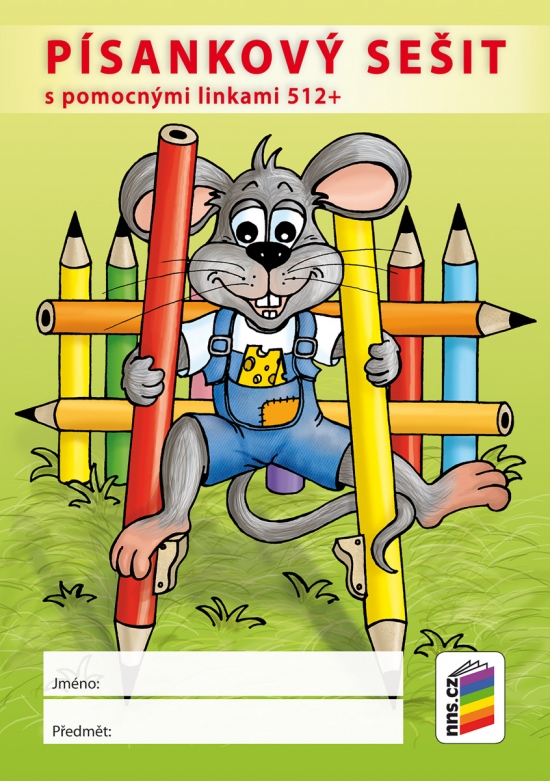 Sešit s pomocnými linkami 512+ (Nová řada) (S-12)