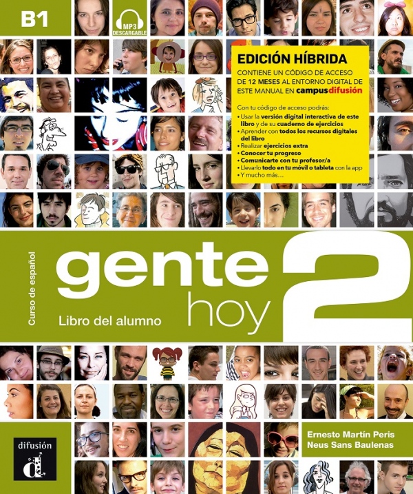 Gente Hoy 2 (B1) – Edición híbrida Libro del alumno + Campus (12 meses)