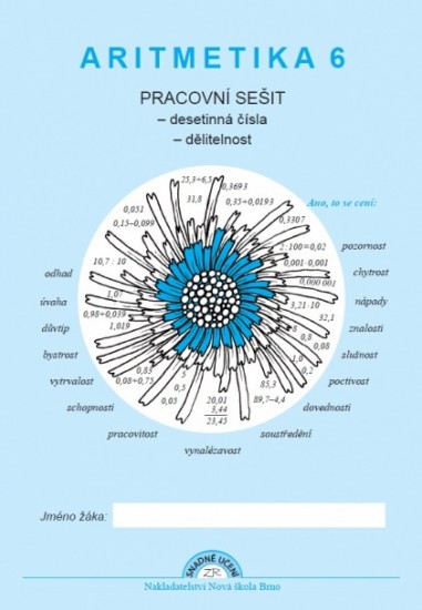 Aritmetika 6 - Desetinná čísla, dělitelnost - pracovní sešit - Zdena Rosecká (6-12)