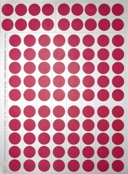 Desítky koleček k názornému počítání do 100