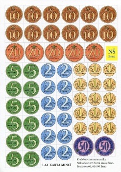 Papírové mince – karta