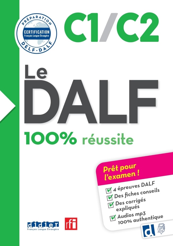 100% Réussite: DALF Livre C1/C2 + didierfle.app