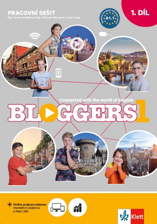 Bloggers 1 (A1.1) – 2 dílný pracovní sešit + žákovská licence