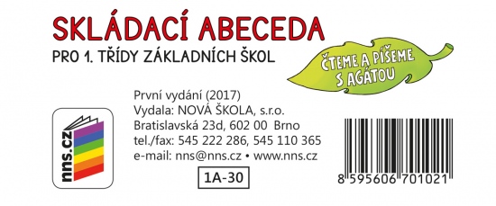 Skládací abeceda (Čteme a píšeme s Agátou) (1A-30)