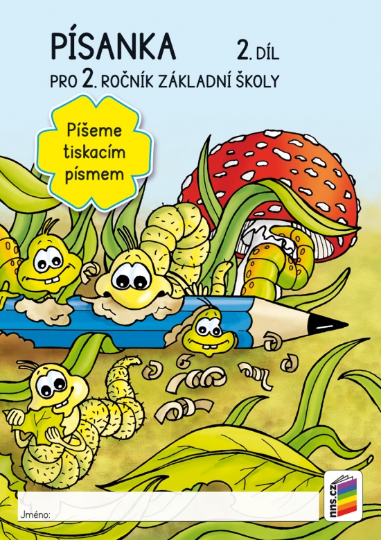 Písanka 2, 2. díl – Píšeme tiskacím písmem – dvoubarevná (2-49)