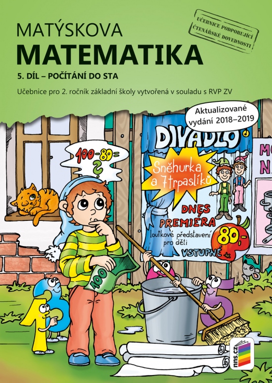 Matýskova matematika, 5. díl – počítání do 100 - aktualizované vydání 2019 (2A-36)