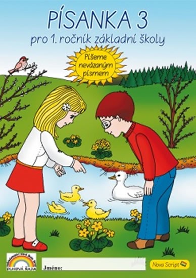 Nevázané písmo - Písanka s kocourem Samem 3 pro 1. ročník 11-94N