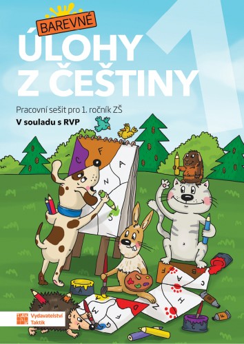 Barevné úlohy z češtiny pro 1. ročník