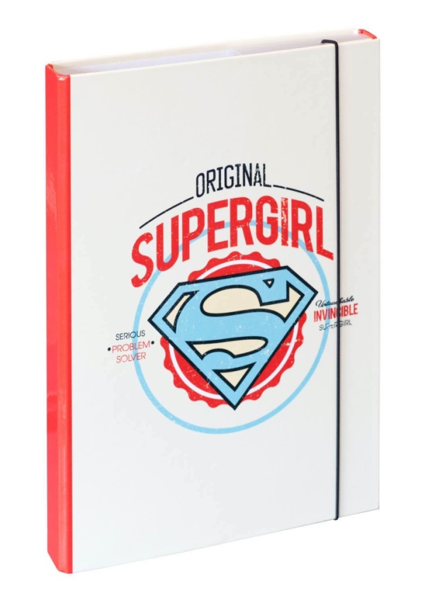 Desky na školní sešity A4 Supergirl
