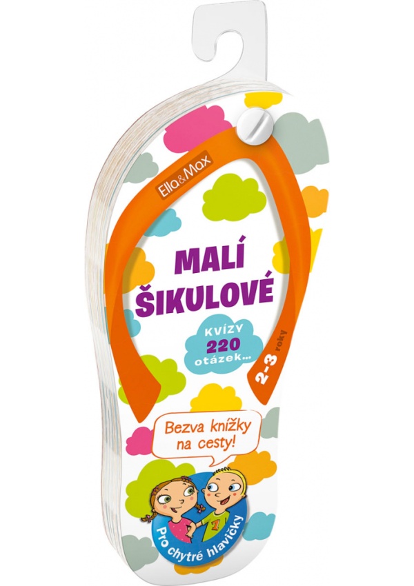 Levně MALÍ ŠIKULOVÉ, 2-3 roky – Kvízy na cesty