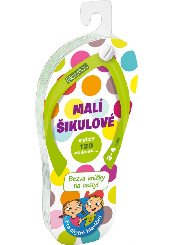 Levně MALÍ ŠIKULOVÉ, 3-4 roky – Kvízy na cesty