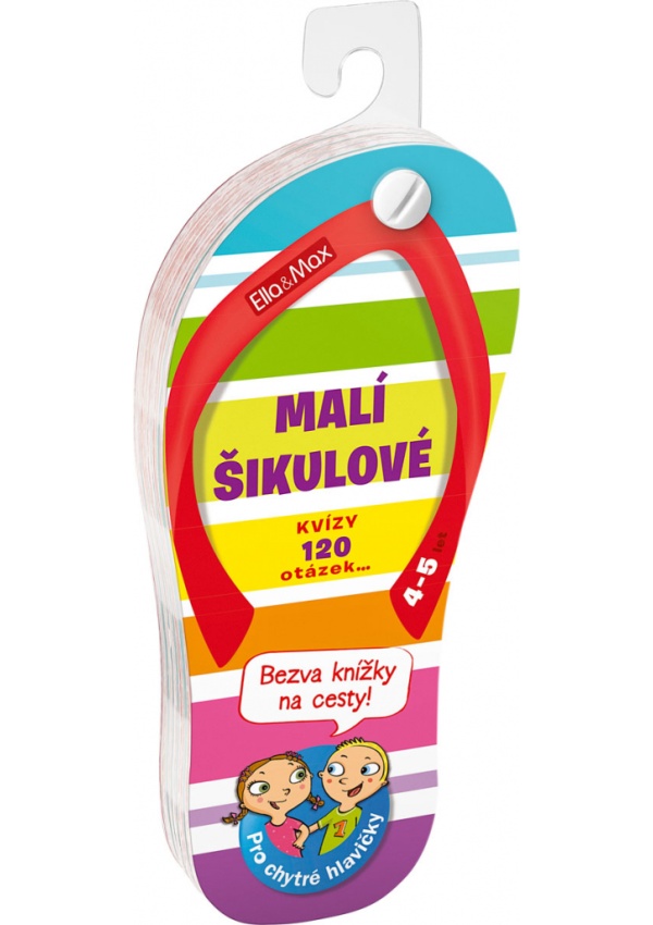Levně MALÍ ŠIKULOVÉ, 4-5 let – Kvízy na cesty