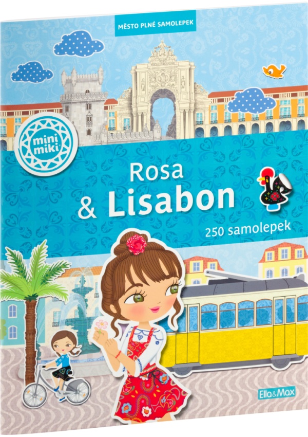 Levně ROSA a LISABON – Město plné samolepek