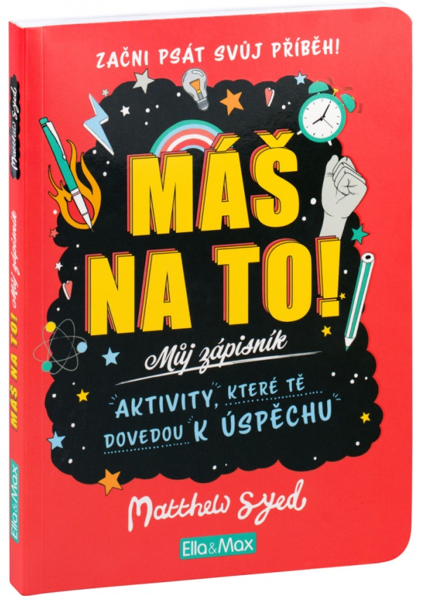 Levně MÁŠ NA TO! – Motivační zápisník pro kluky a holky