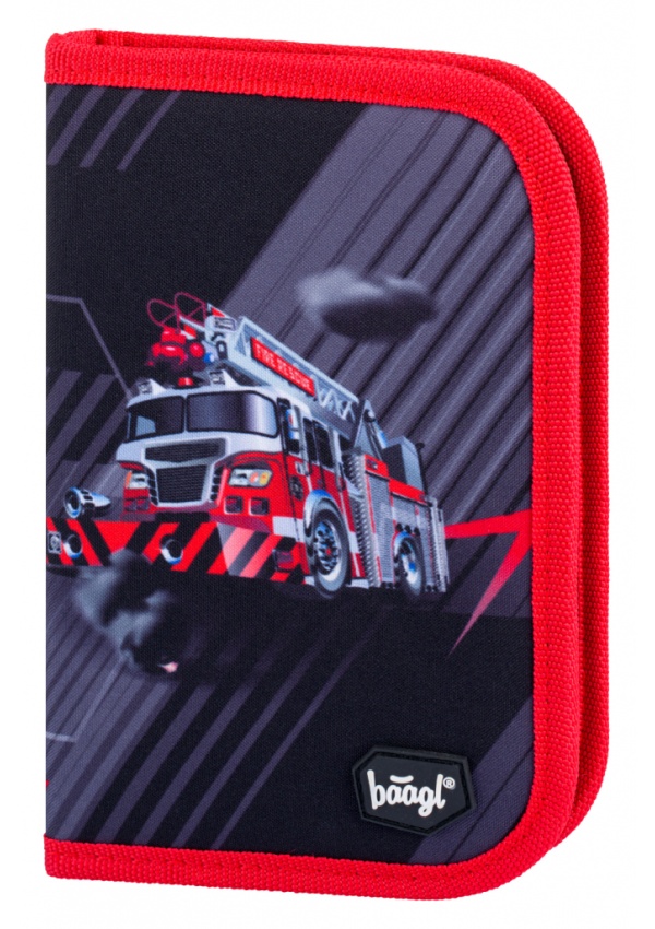 BAAGL Školní penál klasik Hasiči