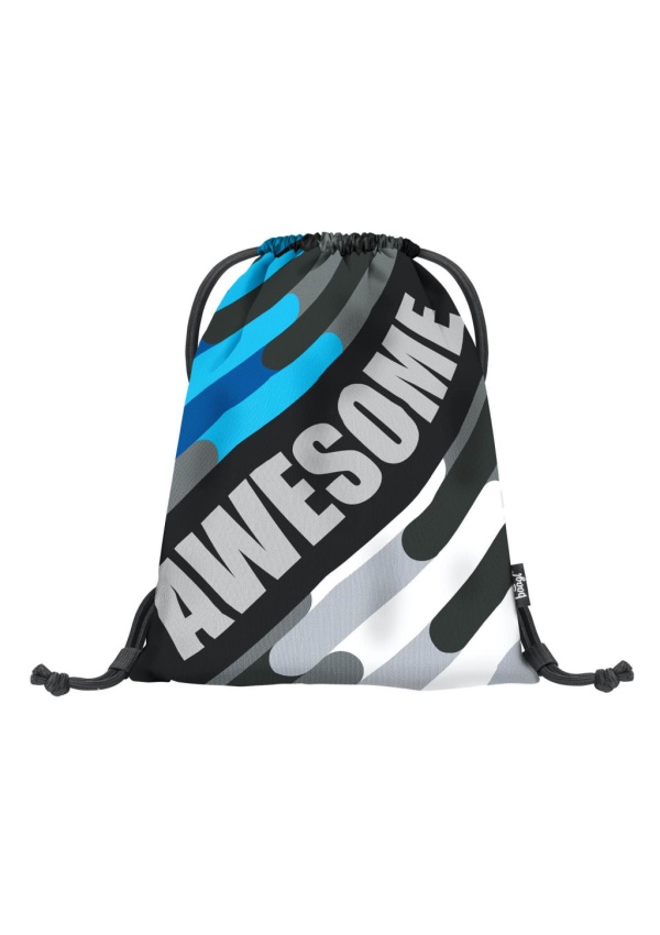 BAAGL Sáček na obuv Awesome - PRUHY