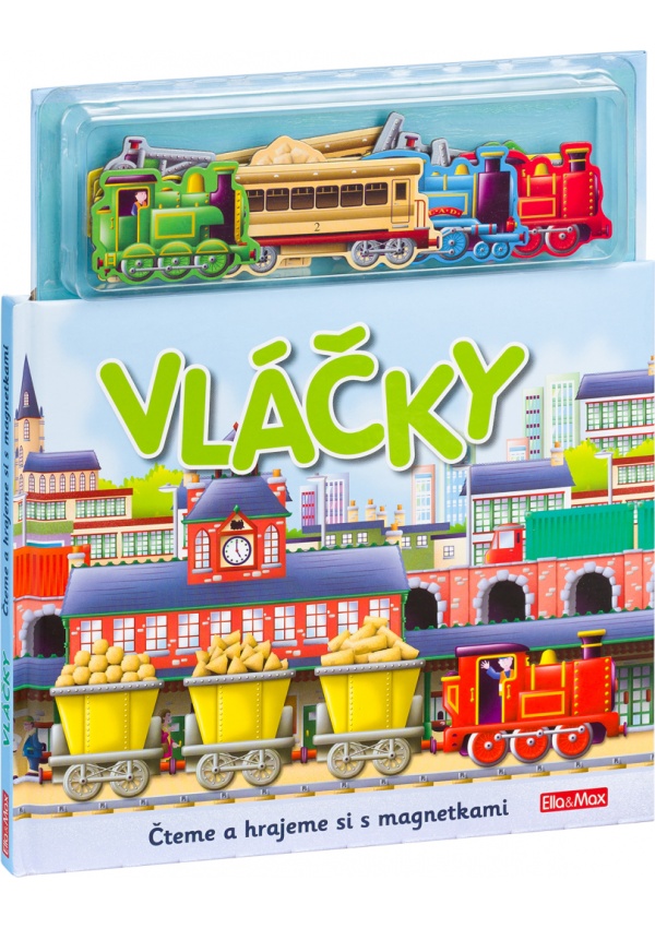 VLÁČKY Knížka s magnetkami