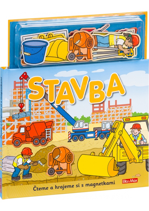 Levně STAVBA Knížka s magnetkami