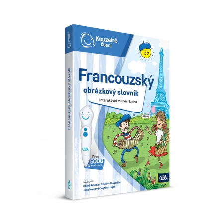 Levně Kouzelné čtení Kniha Franc. obr. slovník