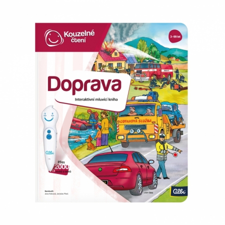 Kouzelné čtení Kniha Dopravní prostředky