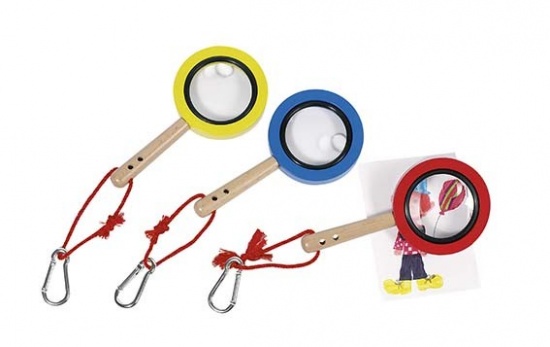 Dětská lupa s karabinkou