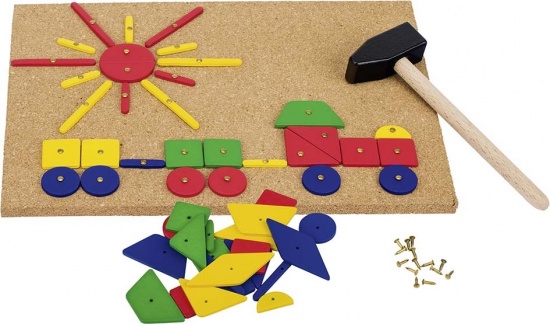 Zatloukačka s korkovou podložkou XXL včetně předloh